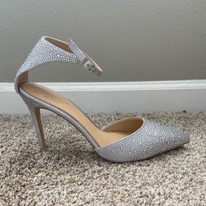 Jewel Badgley Mischka Boston Embellished StrapPump